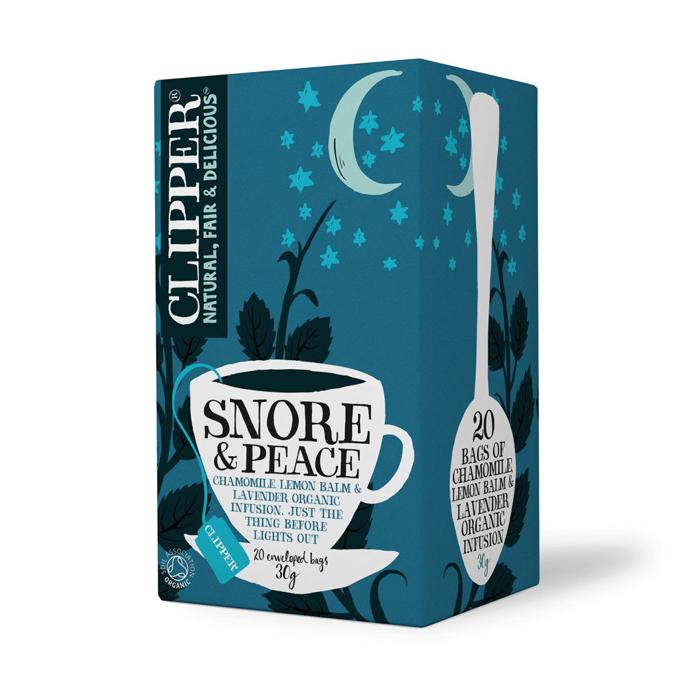 Clipper Snore & Peace Tea 20 Tea Bags Pack of 6