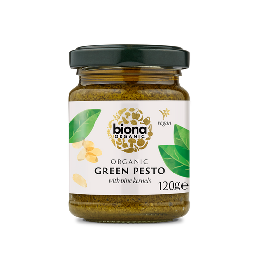 Biona Organic Green Pesto 120g Pack of 4