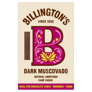 Billingtons Dark Muscovado Sugar 500g Pack of 4