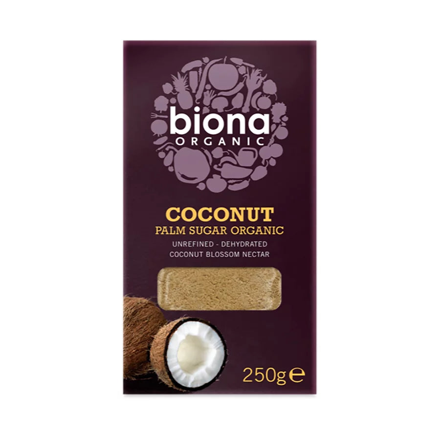 Biona Coconut Palm Sugar 500g Pack of 4