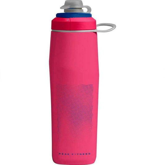 Camelbak Peak Fitness Pink/Blue 710ml Drinking Water Bottle with Carry Loop