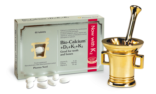 Pharma Nord Bio Calcium +D3+K1+K2 150 Tablets For Bones & Teeth Vegetarian