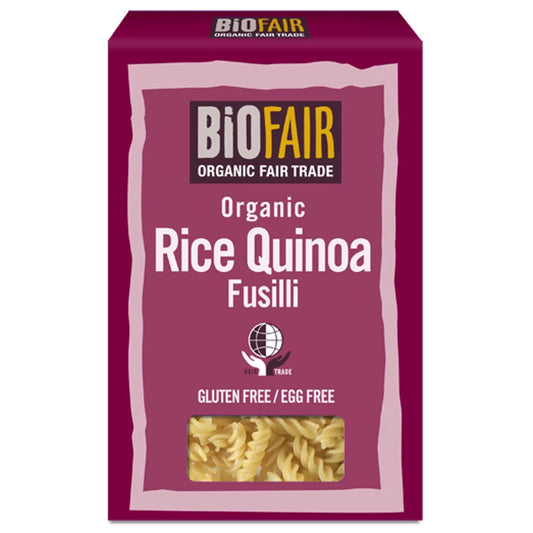 Biofair Organic Rice Quinoa Fusilli Fair Trade 250g Pack of 2