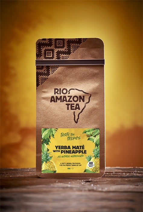 Rio Amazon Taste The Tropics Yerba Maté, Pineapple & Mint 40 Teabags