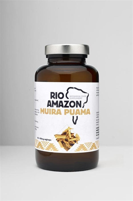 Rio Amazon Muira Puama 500mg 120 Veg Capsules