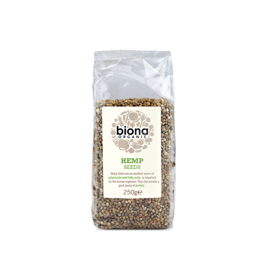 Biona Organic Hemp Seed 250g -Pack of 6