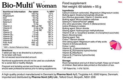 Pharma Nord Bio Multi Woman 60 Tablets