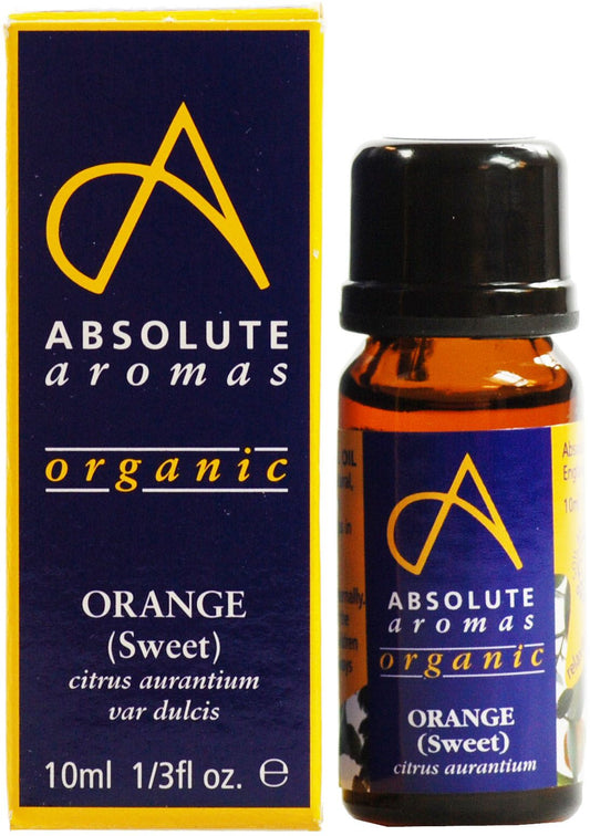 Absolute Aromas Organic Sweet Orange Oil 10ml