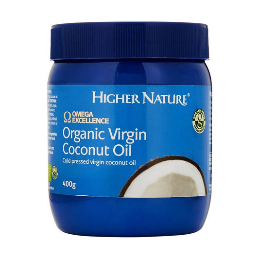 Higher Nature Organic  Flavour Free Coconut Oil 400g