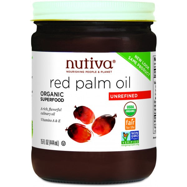 Nutiva Organic Red Palm Oil 444ml 15FL OZ