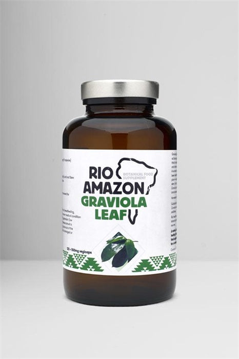 Rio Amazon Graviola Leaf 500mg 120 Veg Capsules