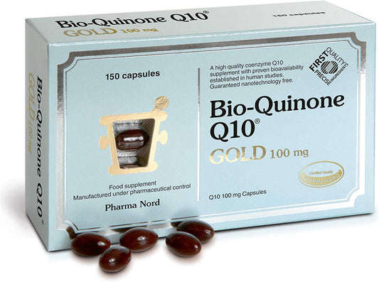 Pharma Nord Bio Quinone Active Q10 Gold 100 mg 150 Capsules