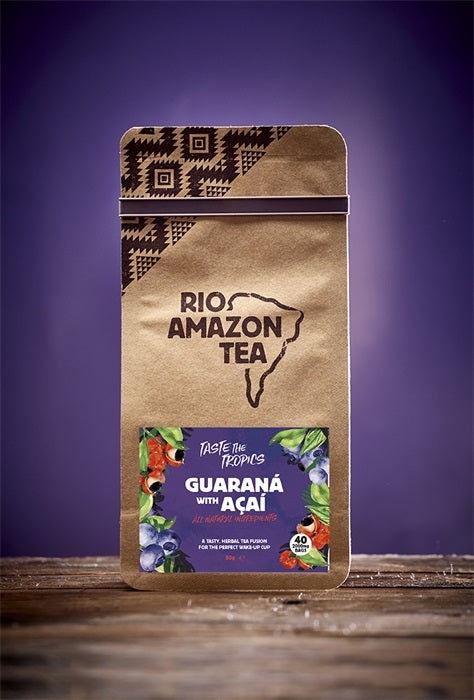 Rio Amazon Taste The Tropics Guaraná & Açaí 40 Teabags