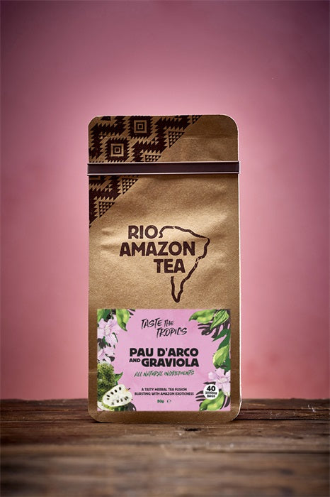 Rio Amazon Taste The Tropics Pau d'Arco & Graviola 40 Teabags