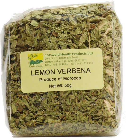 Cotswold Health Products Lemon Verbena Tea 50g Pack of 4