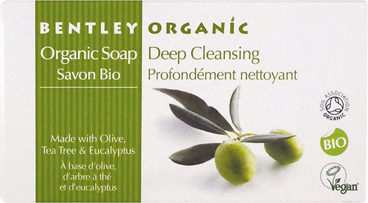 Bentley Organic Deep Cleansing Bar Soap 150g Pack of 6