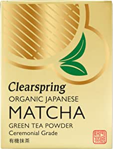 Clearspring Organic Japanese Matcha Green Tea Powder Ceremonial Grade 30g