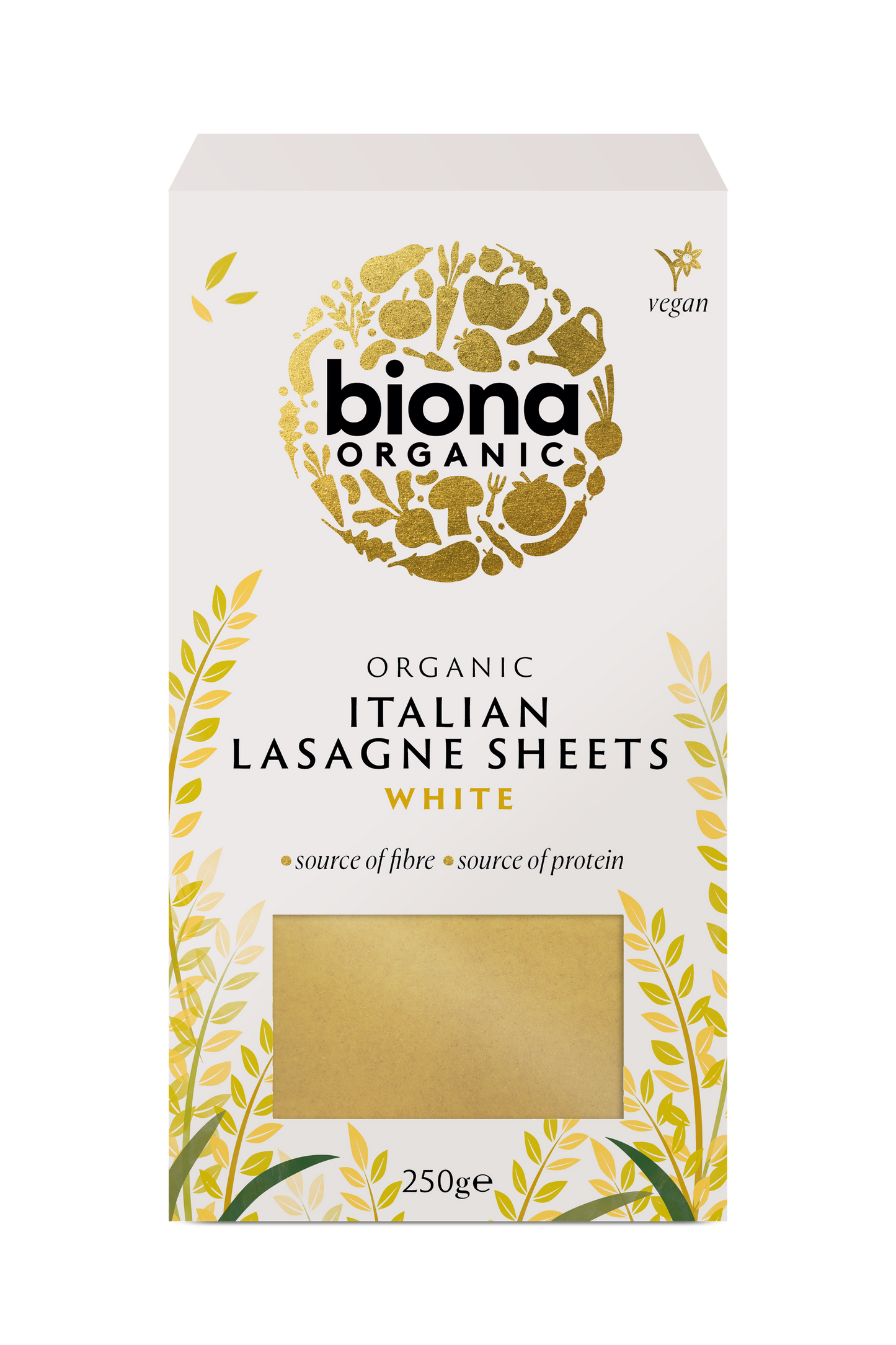 Biona Organic White Lasagne 250g Pack of 4