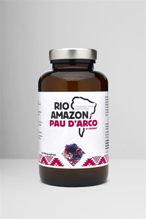 Rio Amazon Pau d'Arco (Lapacho) 5:1 Extract 500mg 120 Veg Capsules