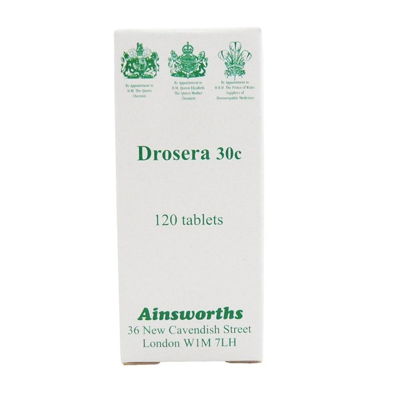 Ainsworths Drosera 30c Single Counter Remedy 120 tabs