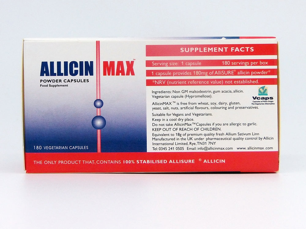 Allicin Max 180 Capsules