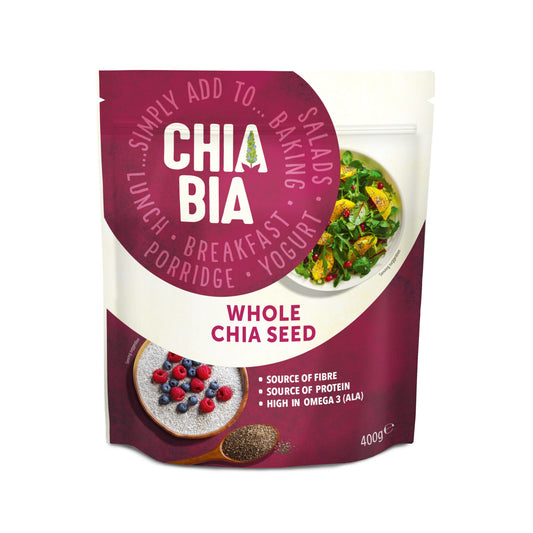 Chia Bia Whole Chia Seed 400g Pack of 4