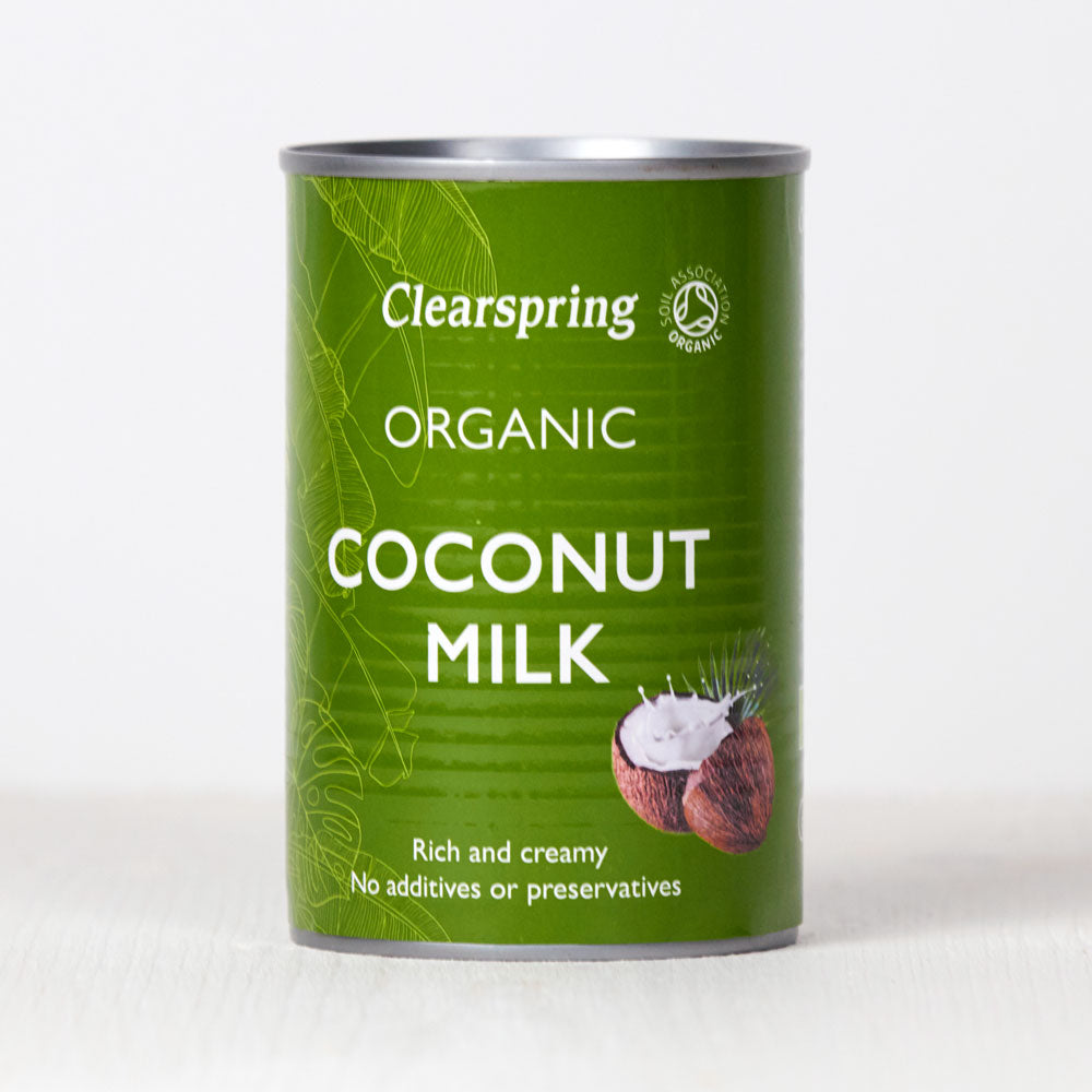 Clearspring Organic Coconut Milk 400ml Pack of 4