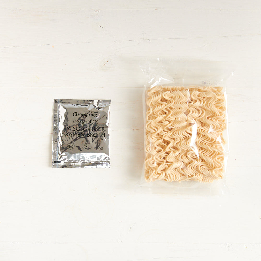 Clearspring Organic Japanese Miso Ramen Noodles 210g Pack of 4