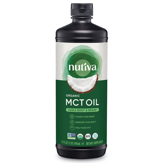 Organic MCT Oil 93% 946ml From Coconut Unflavoured Vegan Non GMO