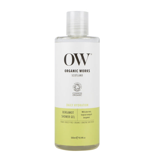 Organic Works Bergamot Shower Gel 300ml