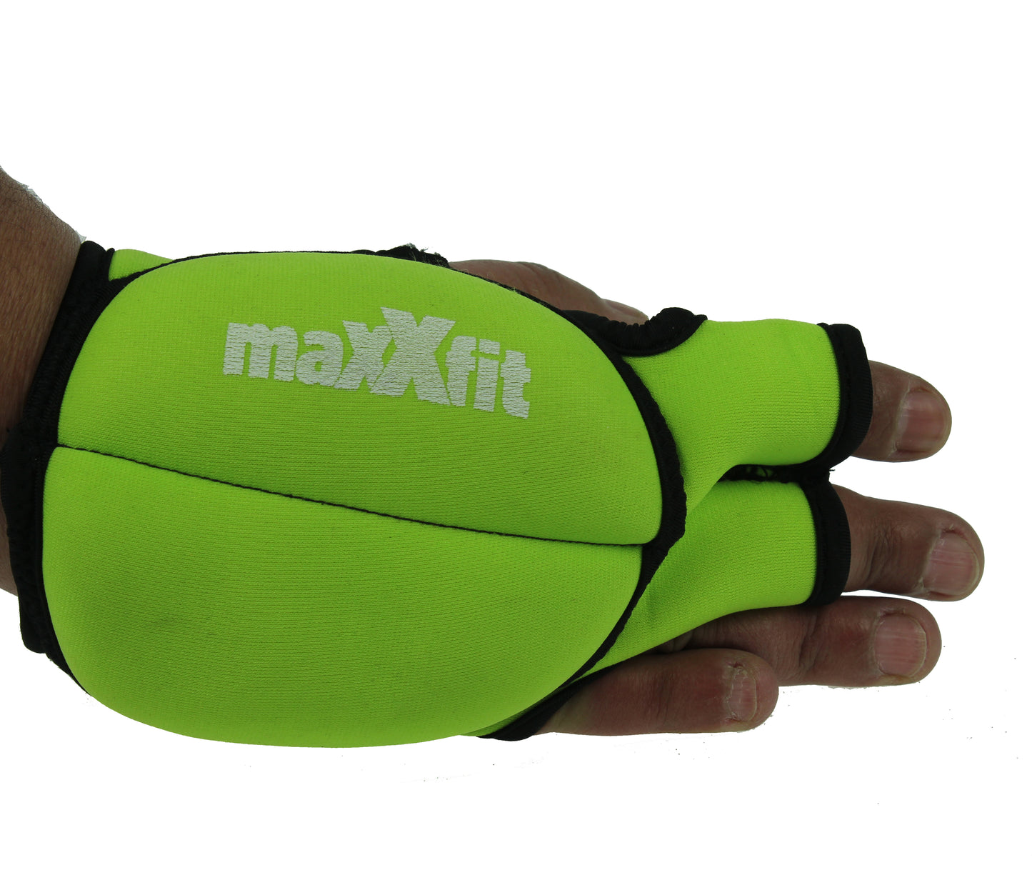 Maxxfitt Adjustable Weighted Gloves Strength Running Training Gym 2kg