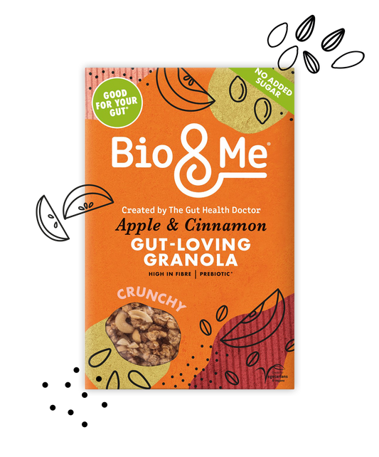 Bio&Me Apple & Cinnamon Granola 360g Pack of 4