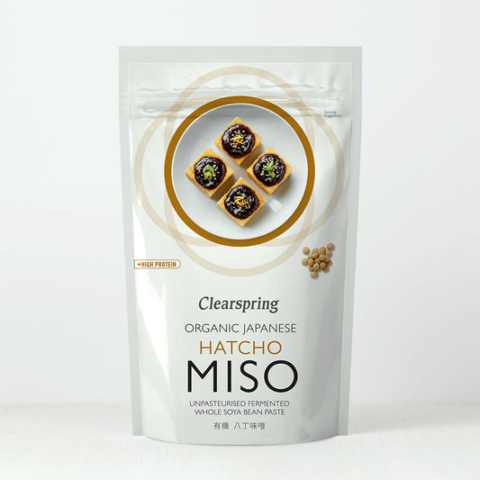 Clearspring Organic Japanese Hatcho Miso Paste - Unpasteurised Pack of 4