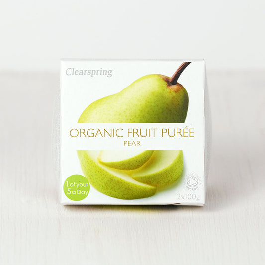 Clearspring Organic Fruit Purée Pear Pack of 6