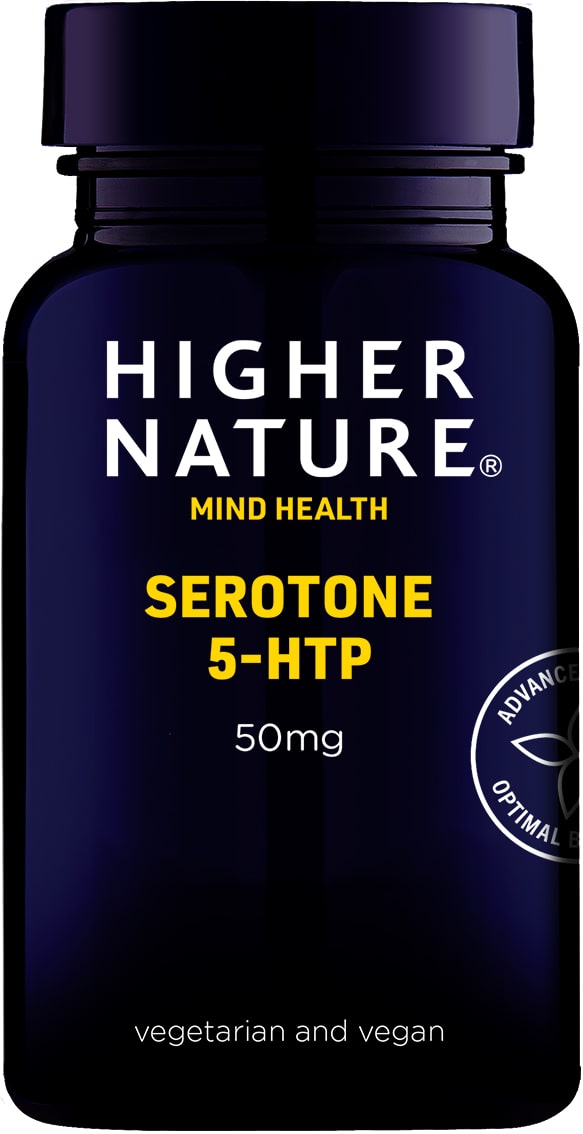 Higher Nature Serotone 5HTP 50mg 90 Vegetarian Capsules