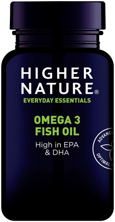 Higher Nature Omega 3 Fish Oil 180 Gel Capsules ****CLEARANCE SALE****