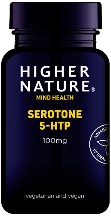 Higher Nature Serotone 5HTP 100mg 90 Vegetarian Capsules **CLEARANCE**