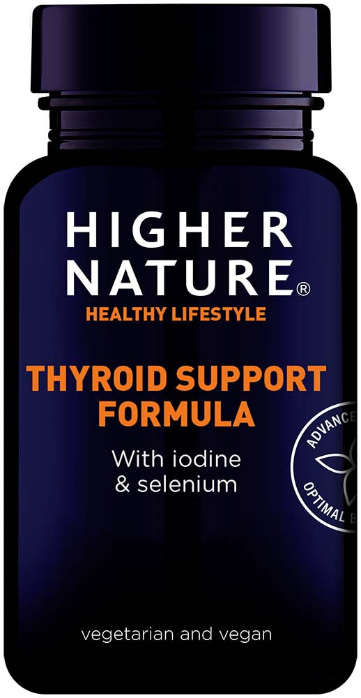 Higher Nature Thyroid Support Formula 60 Vegetarian Capsules