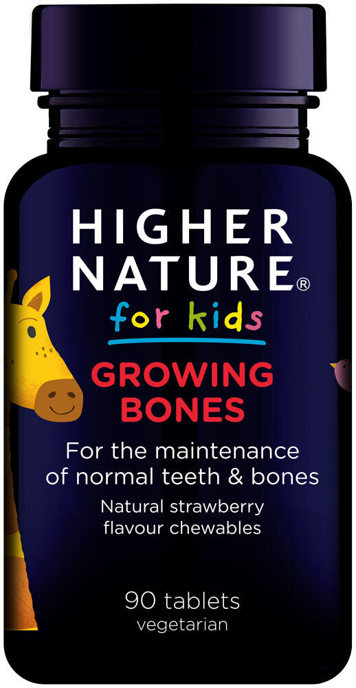 Higher Nature Growing Bones 90 Tablets