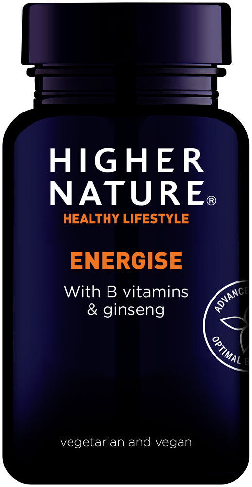Higher Nature Energise (formerly known as B-Vital) 90 Vegetarian Tablets
