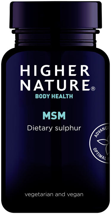 Higher Nature MSM 180 Vegetarian Tablets