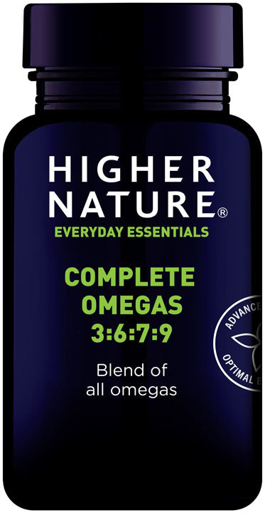 Higher Nature Essential Omegas 3:6:7:9 90 Gel Capsules