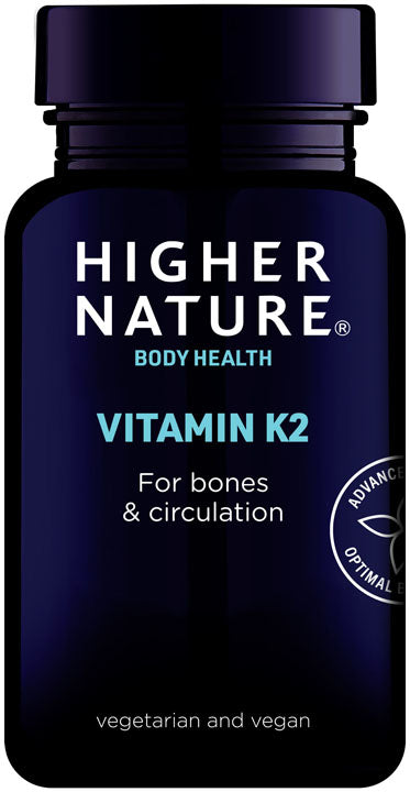 Higher Nature Vitamin K2 60 Vegetarian Tablets