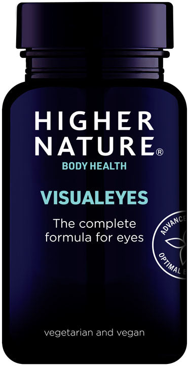 Higher Nature Visual Eyes 90 Vegetarian Capsules