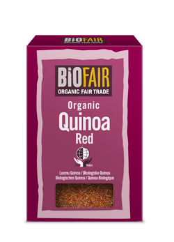 Biofair Organic Fair Trade Red Quinoa Grain 500g Pack of 2