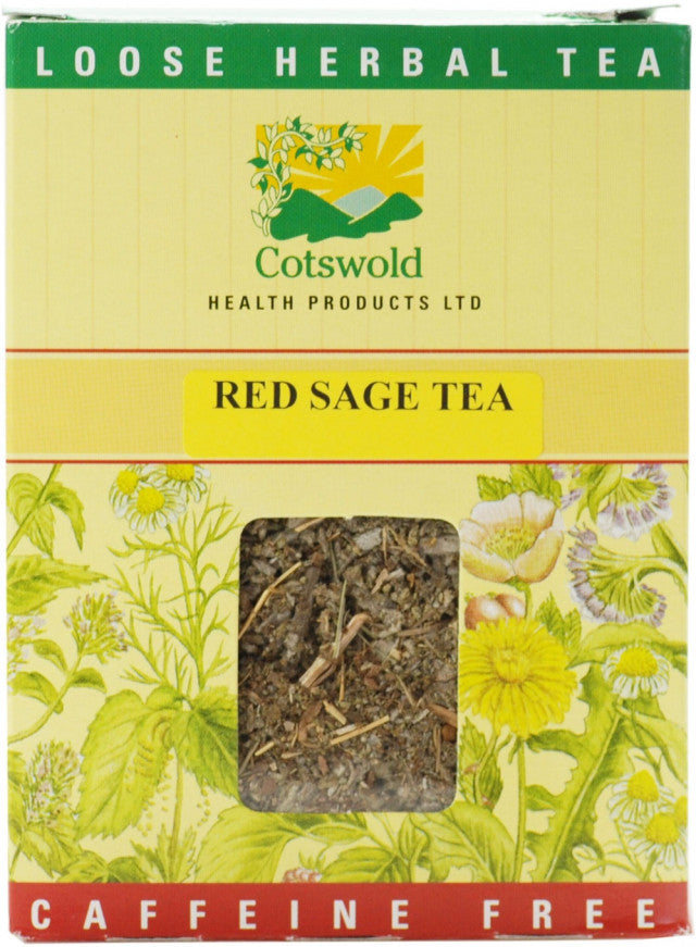 Cotswold Health Products Red Sage Tea 50g Pack of 4