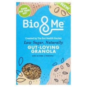 Bio&Me LOW SUGAR NATURALLY GUT-LOVING PREBIOTIC* GRANOLA Pack of 4
